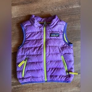 Baby Patagonia Puffer Vest 3-6 months